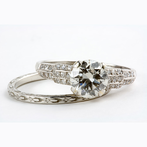 We buy estate jewelry.