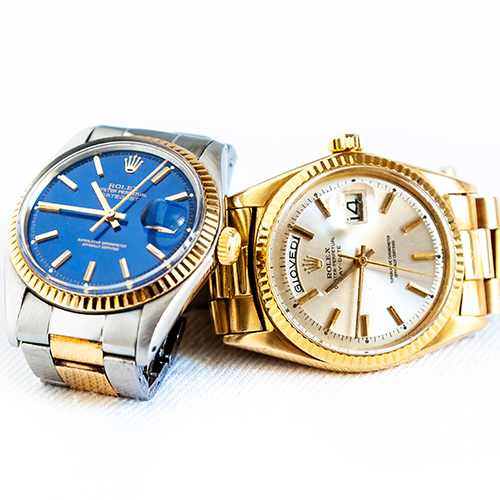 We buy fine watches.